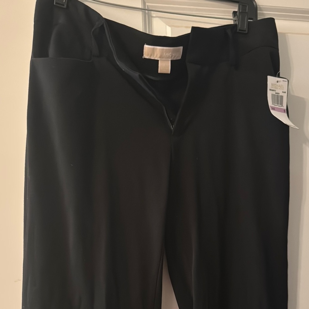 Michael Kors Black Trousers with Streamlined Fit